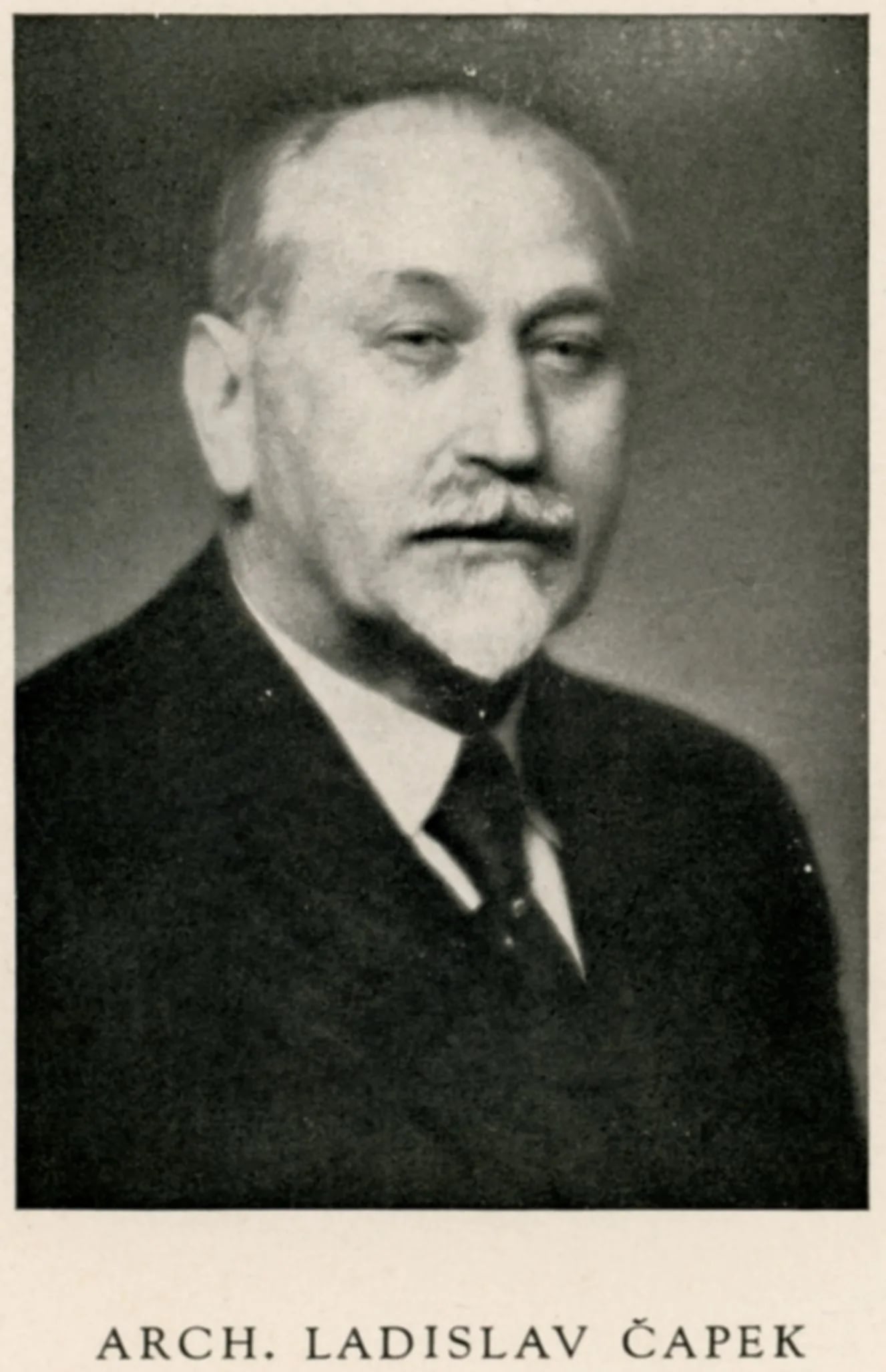 Portrait of Ladislav Čapek (1876–1954) – memorial page