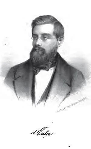 Porträt von Carl d’Ester (1813–1859) – Gedenkseite