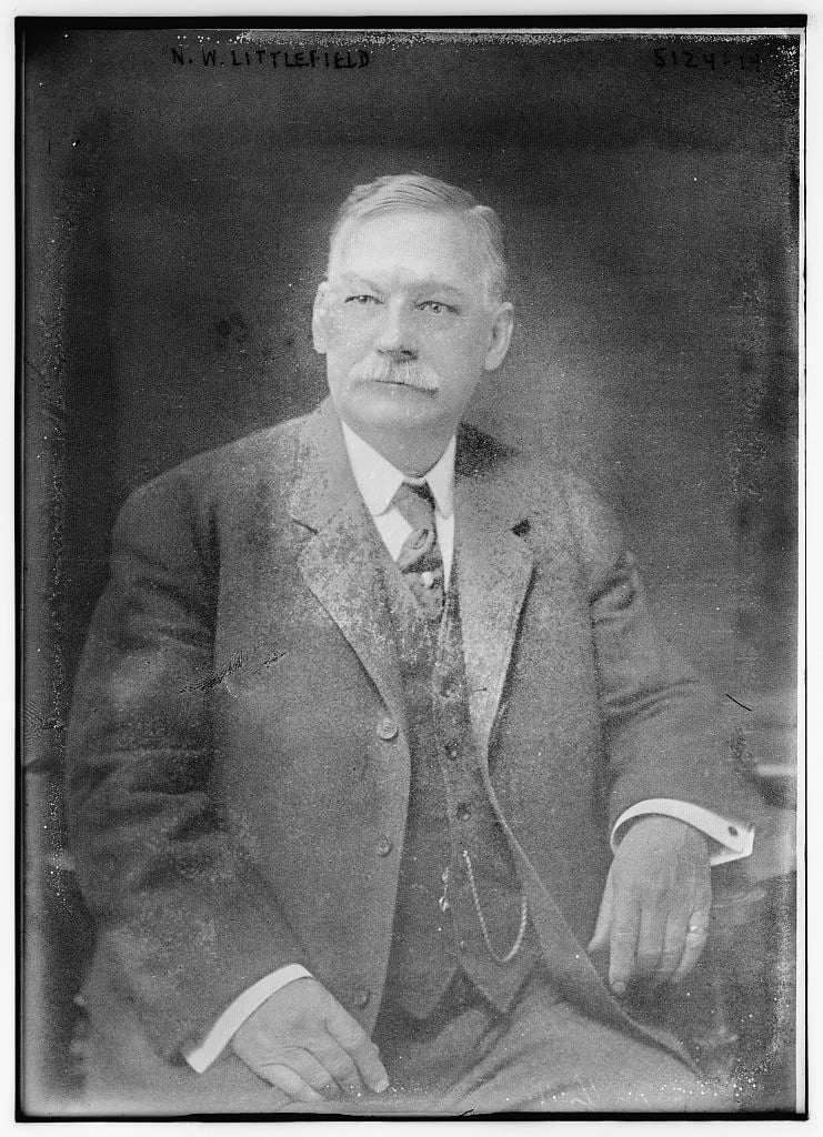 Porträt von Nathan Whitman Littlefield Sr. (1846–1929) – Gedenkseite
