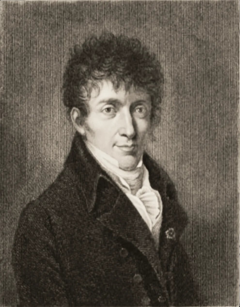 Porträt von Joseph François Michaud (1767–1839) – Gedenkseite