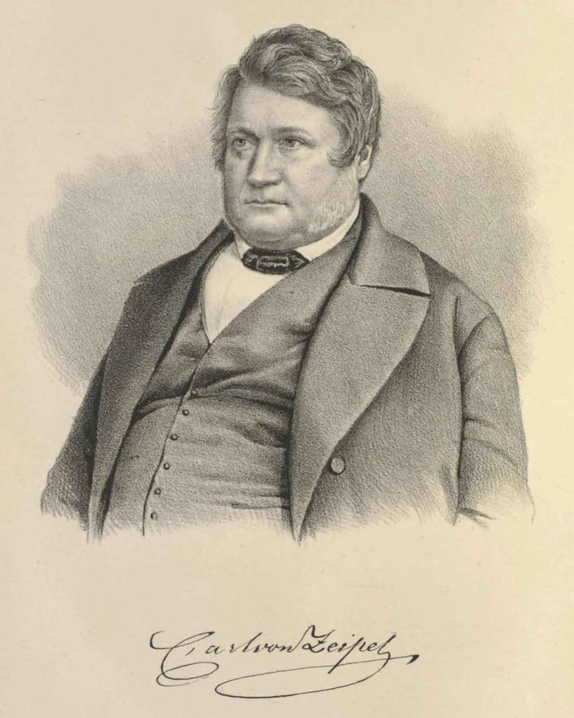 Portrait of Carl von Zeipel (1793–1849) – memorial page