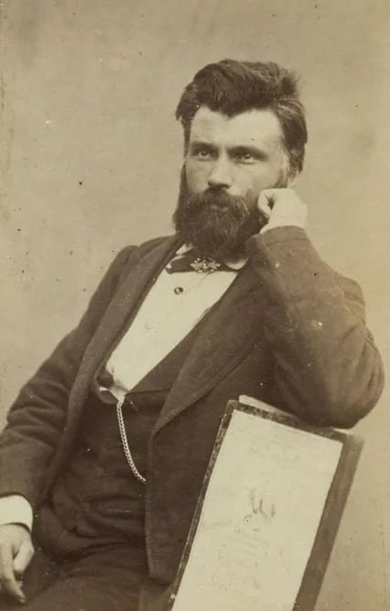 Porträt von Théophore Budaille (1836–1909) – Gedenkseite