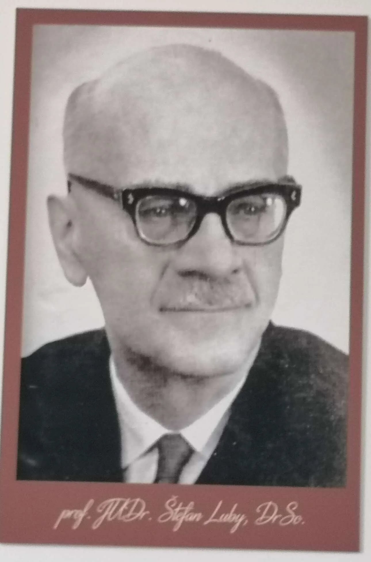 Portrait of Štefan Luby (1910–1976) – memorial page