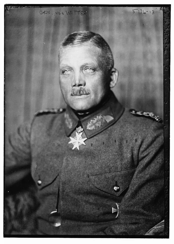 Portrait of Oskar von Watter (1861–1939) – memorial page