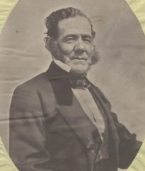 Porträt von Antonio María Pico (1808–1869) – Gedenkseite
