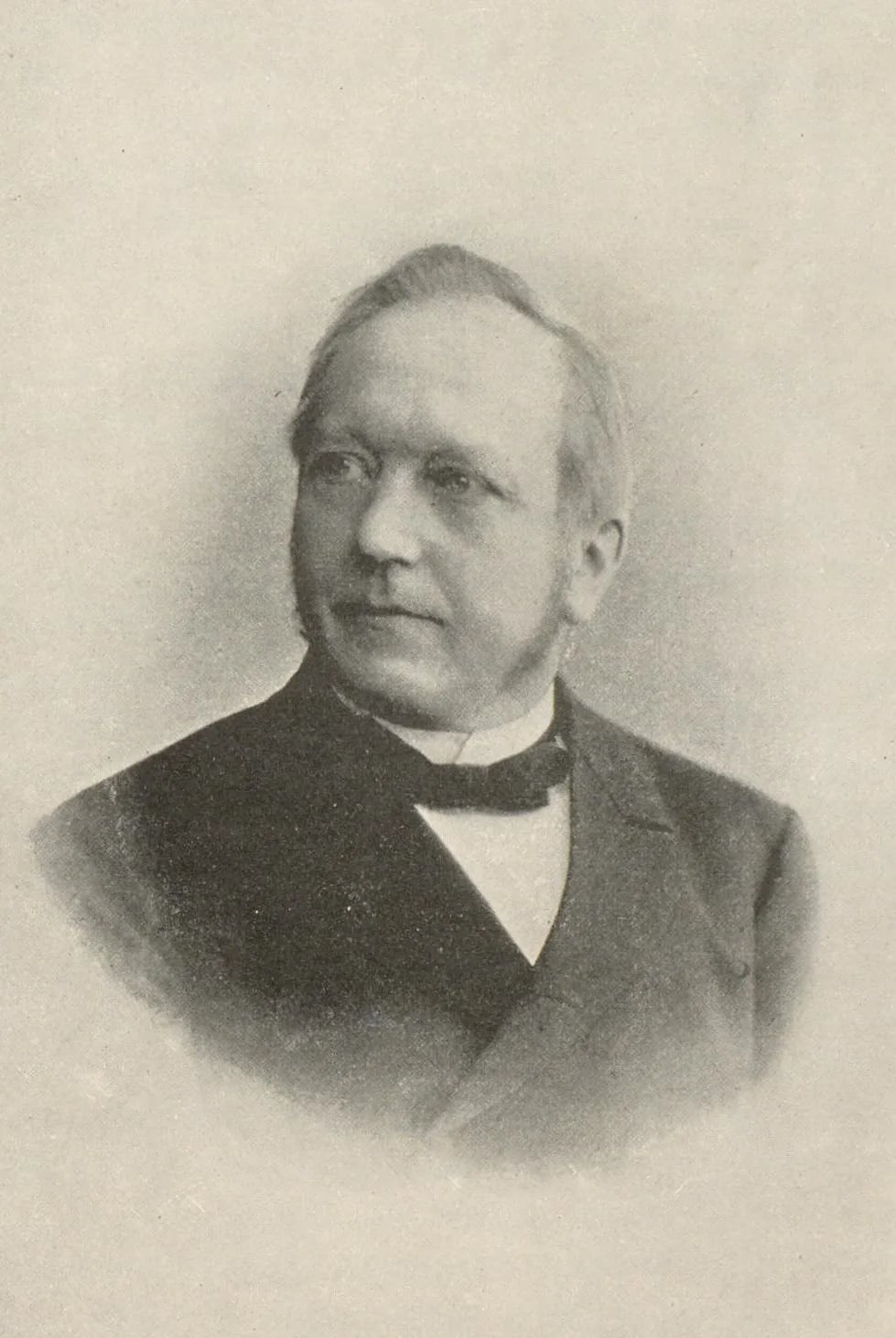 Porträt von Hermann Friedrich Krummacher (1828–1890) – Gedenkseite