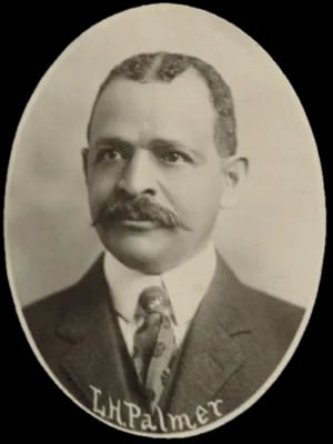 Porträt von Lucian H. Palmer (1855–1923) – Gedenkseite