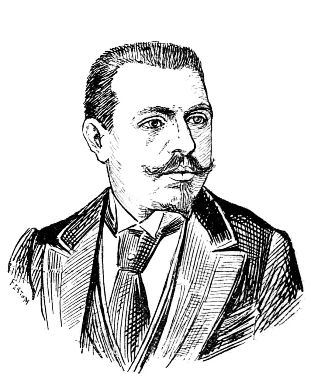 Porträt von Félix Réjou (1864–1916) – Gedenkseite
