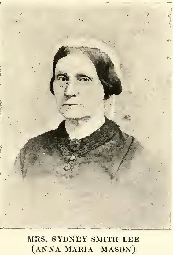 Portrait of Anna Maria Mason (1811–1898) – memorial page
