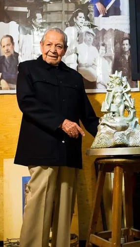Portrait of Salvador Almaraz López (1930–2022) – memorial page