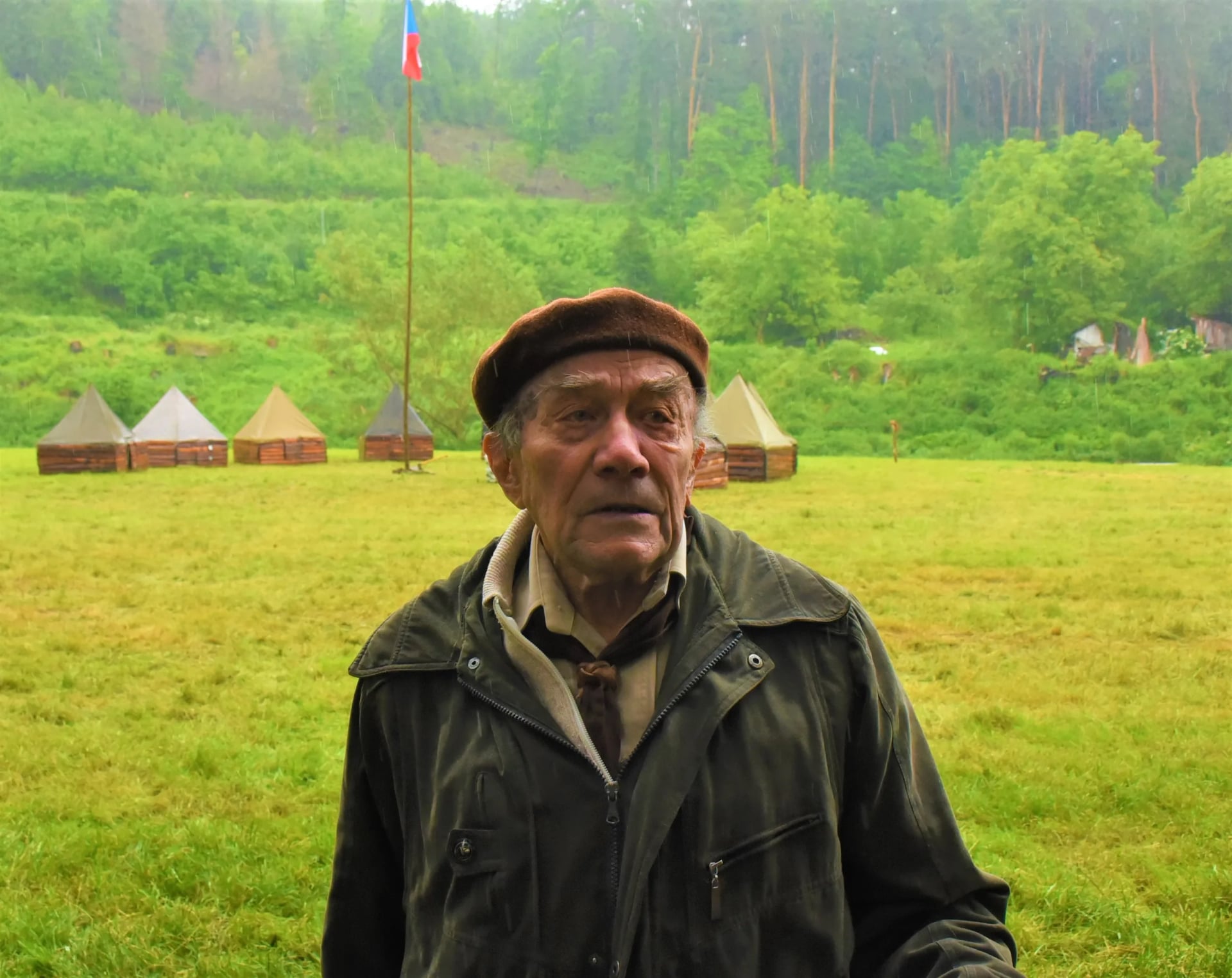Portrait of Jan Pavlásek (1923–2022) – memorial page