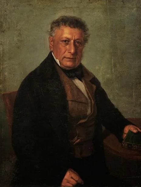 Porträt von Francisco Pérez Pacheco (1790–1860) – Gedenkseite