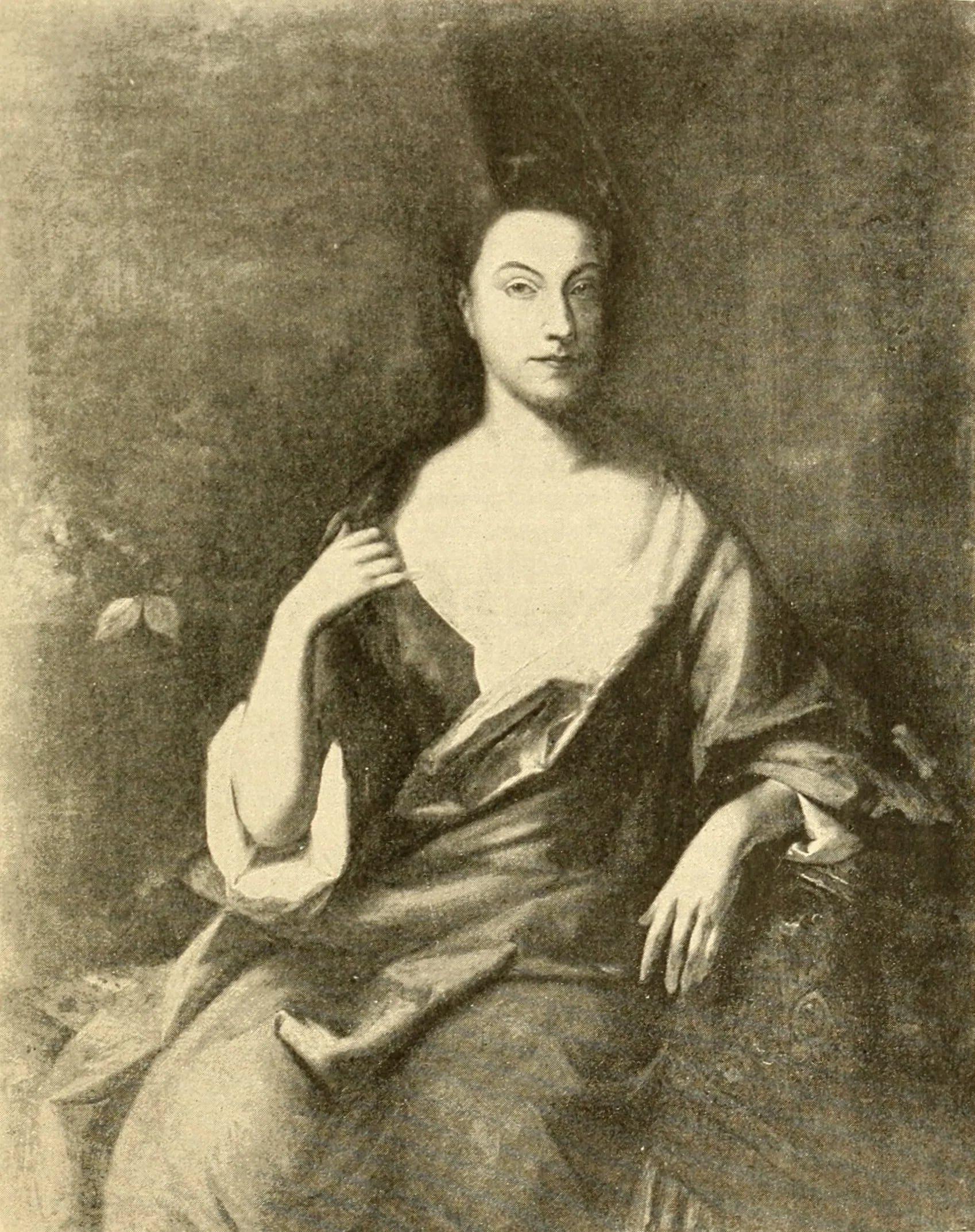 Porträt von Mary Mann Page (1671–1707) – Gedenkseite