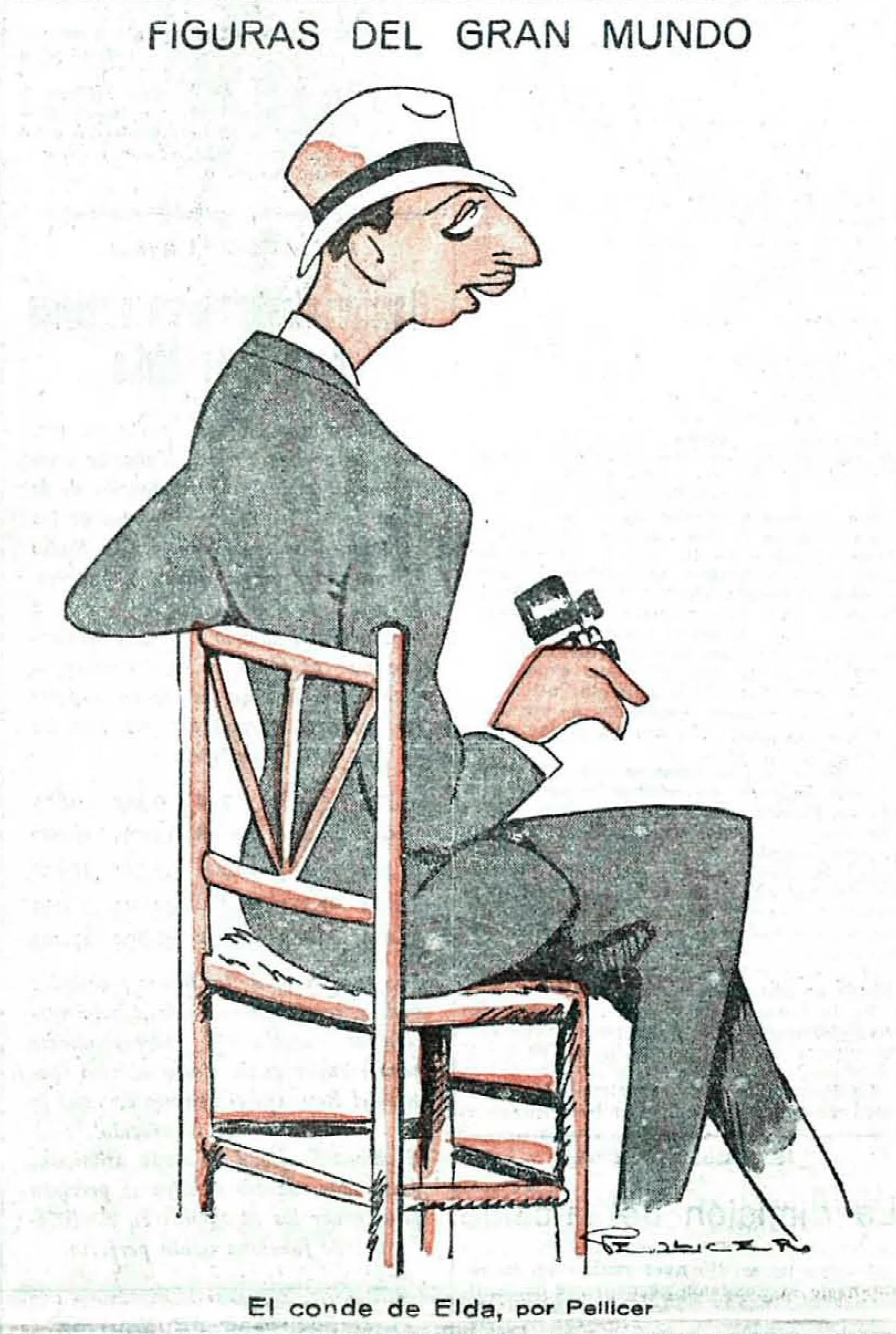 Porträt von José Falcó y Álvarez de Toledo (1898–1983) – Gedenkseite