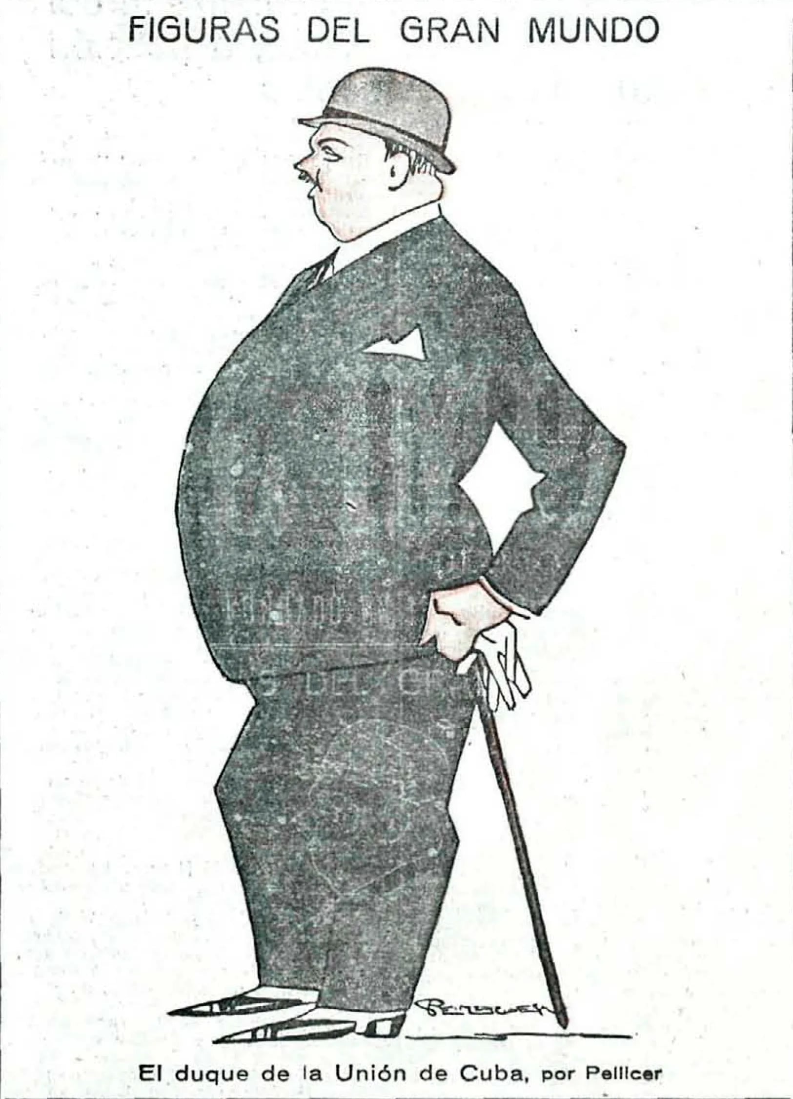 Portrait of Miguel Tacón y Calderón (1871–1937) – memorial page