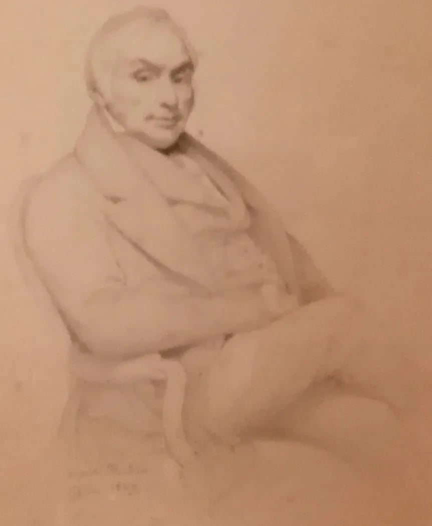 Porträt von Jean Guerre-Dumollard (1761–1845) – Gedenkseite