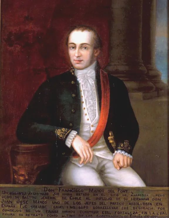 Porträt von Casimiro Marcó del Pont (1765–1821) – Gedenkseite