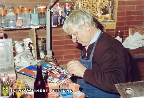 Porträt von Egino Weinert (1920–2012) – Gedenkseite