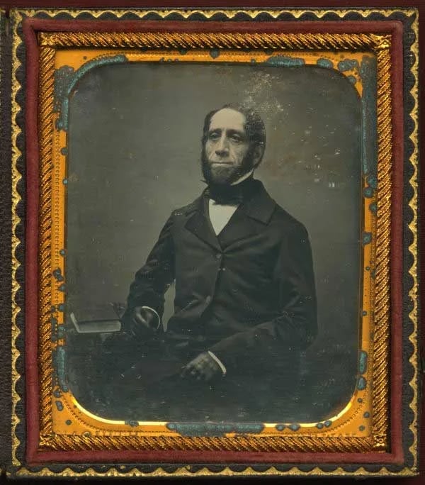 Portrait of Isaac Phillips (1812–1889) – memorial page