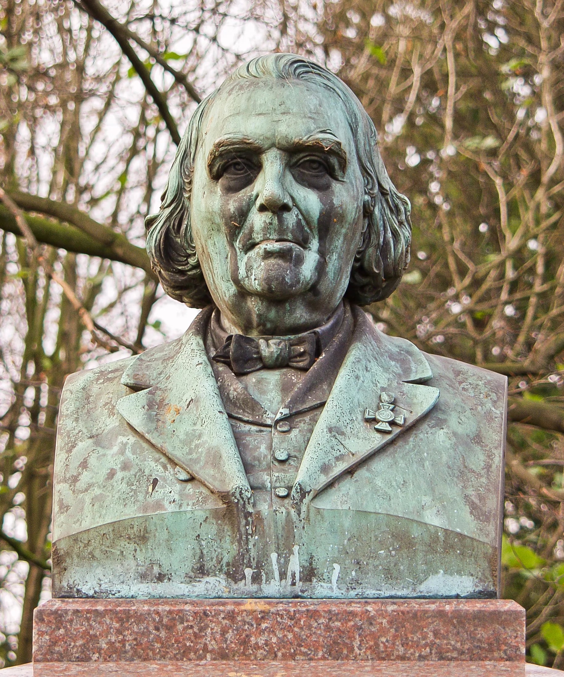 Porträt von Caspar Garthe (1796–1876) – Gedenkseite