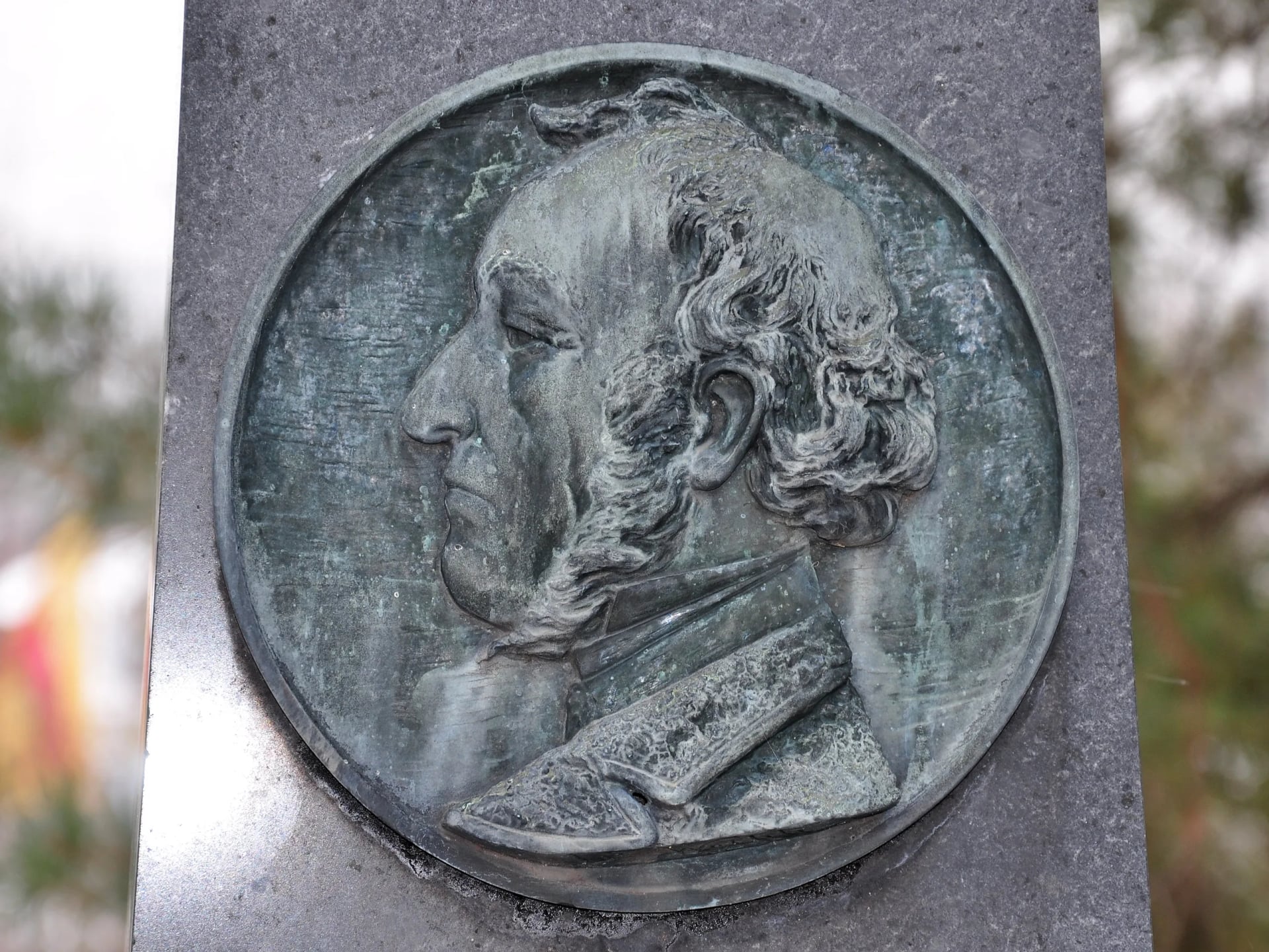 Porträt von Caspar Honegger (1804–1883) – Gedenkseite