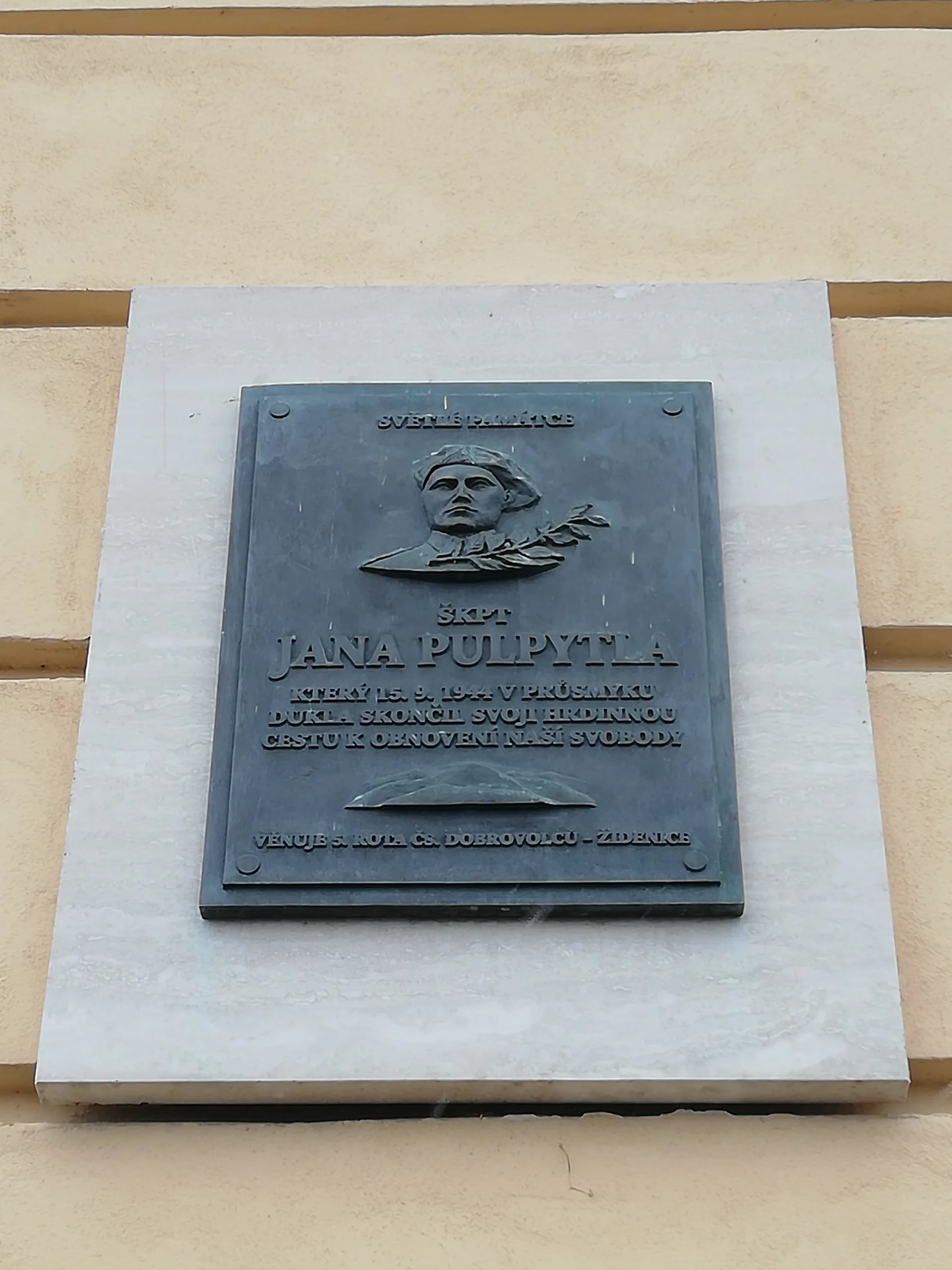 Portrait of Jan Pulpytel (1900–1944) – memorial page