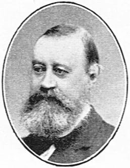 Porträt von Rudolf Theodor Busck (1827–1890) – Gedenkseite