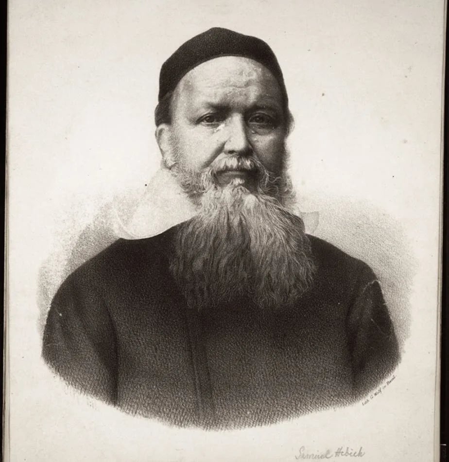 Porträt von Samuel Hebich (1803–1868) – Gedenkseite