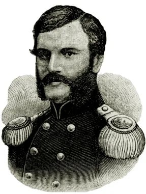 Porträt von Dmitri Iwanowitsch Schurawski (1821–1891) – Gedenkseite