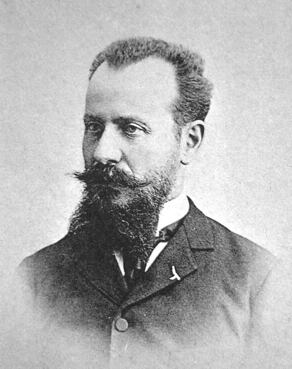 Porträt von Jean-Baptiste Gerin (1847–1920) – Gedenkseite