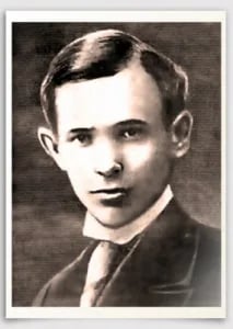 Porträt von Shaikhzada Babich (1895–1919) – Gedenkseite