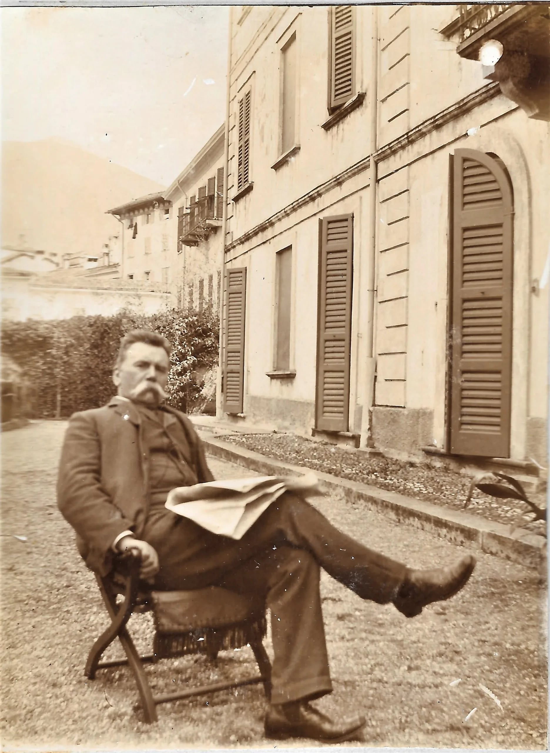 Portrait of Cesare Castiglioni (1841–1918) – memorial page