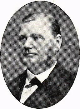 Porträt von Johannes Larsson (1830–1884) – Gedenkseite
