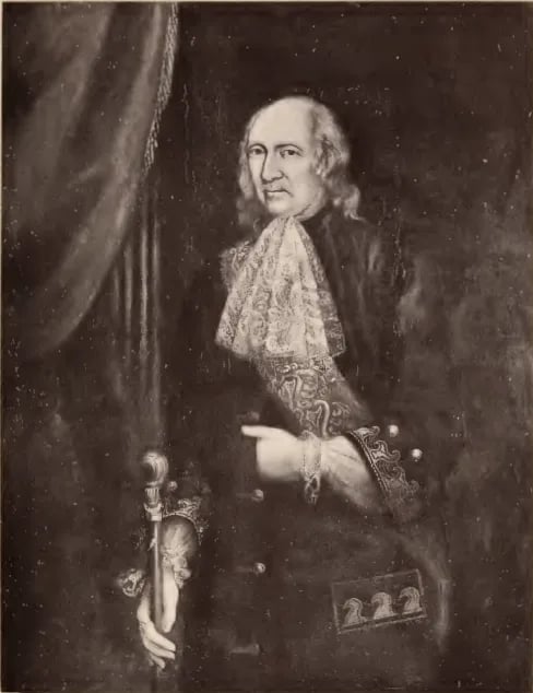 Porträt von George Curwin (1610–1685) – Gedenkseite