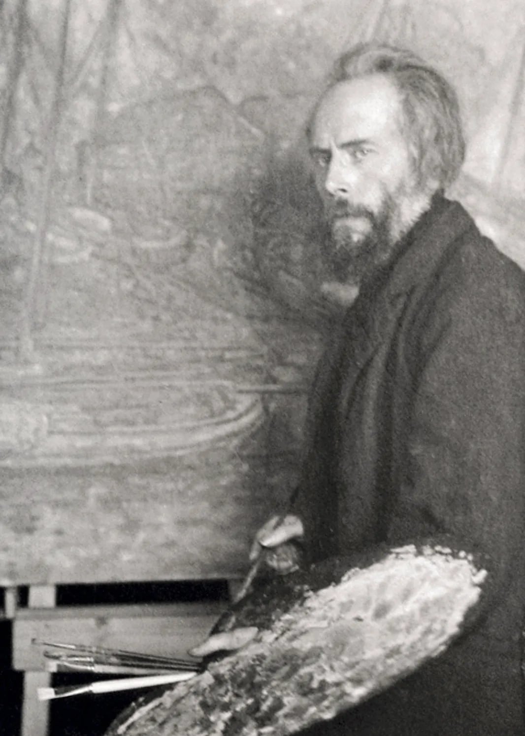 Porträt von William Degouve de Nuncques (1867–1935) – Gedenkseite