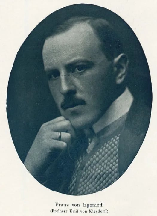 Porträt von Franz Egenieff (1874–1949) – Gedenkseite