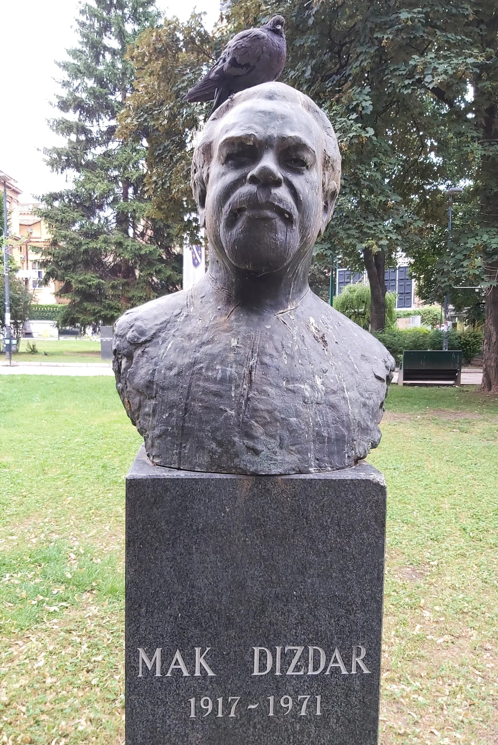 Porträt von Mak Dizdar (1917–1971) – Gedenkseite