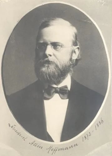 Portrait of Friedrich Albin Hoffmann (1843–1924) – memorial page
