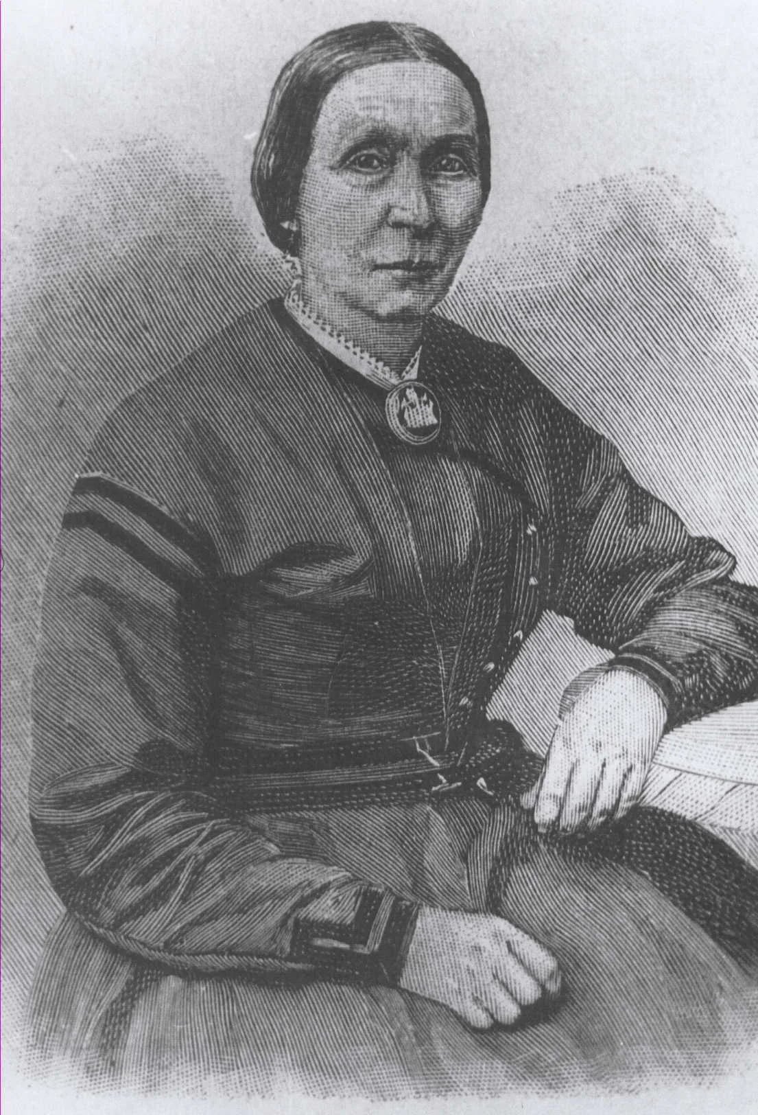 Portrait of Alwine Wuthenow (1820–1908) – memorial page