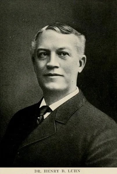 Porträt von Henry Luhn (1867–1932) – Gedenkseite