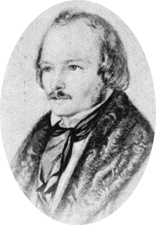 Porträt von Friedrich Wilhelm Schulz (1797–1860) – Gedenkseite