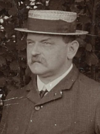 Porträt von Alfred Gautier (1858–1920) – Gedenkseite