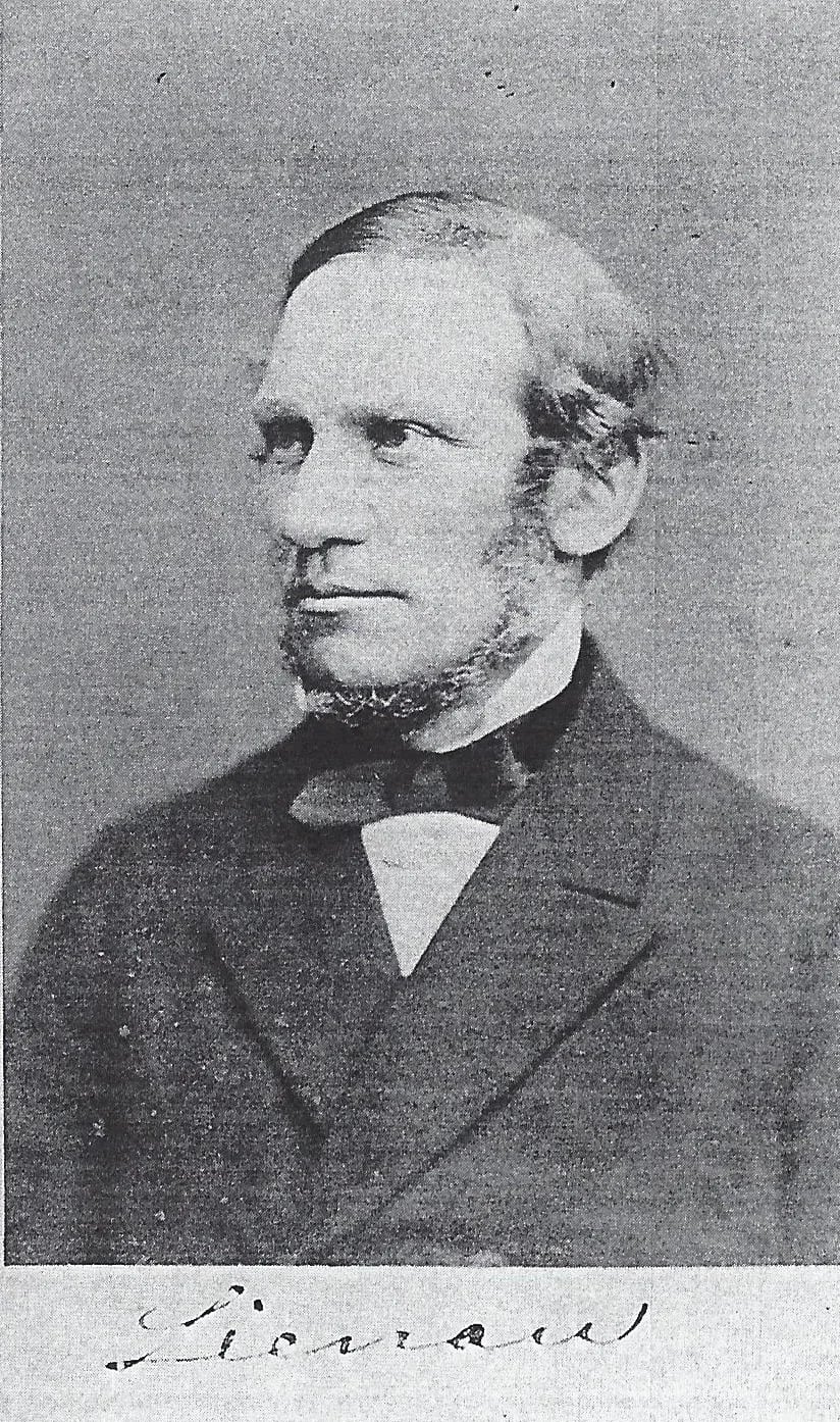 Porträt von Cay Dietrich Lienau (1821–1878) – Gedenkseite