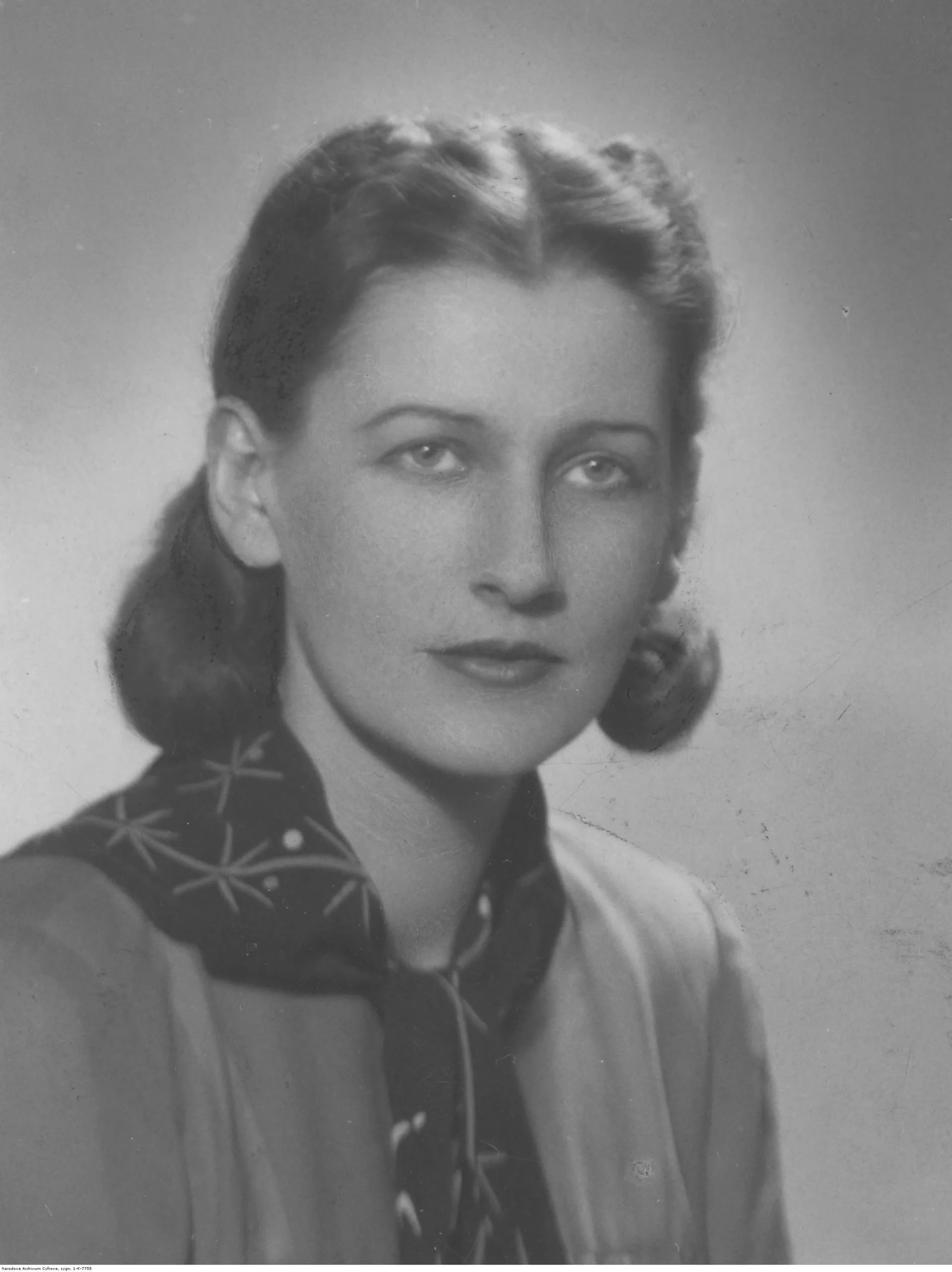 Porträt von Jadwiga Domańska (1907–1996) – Gedenkseite