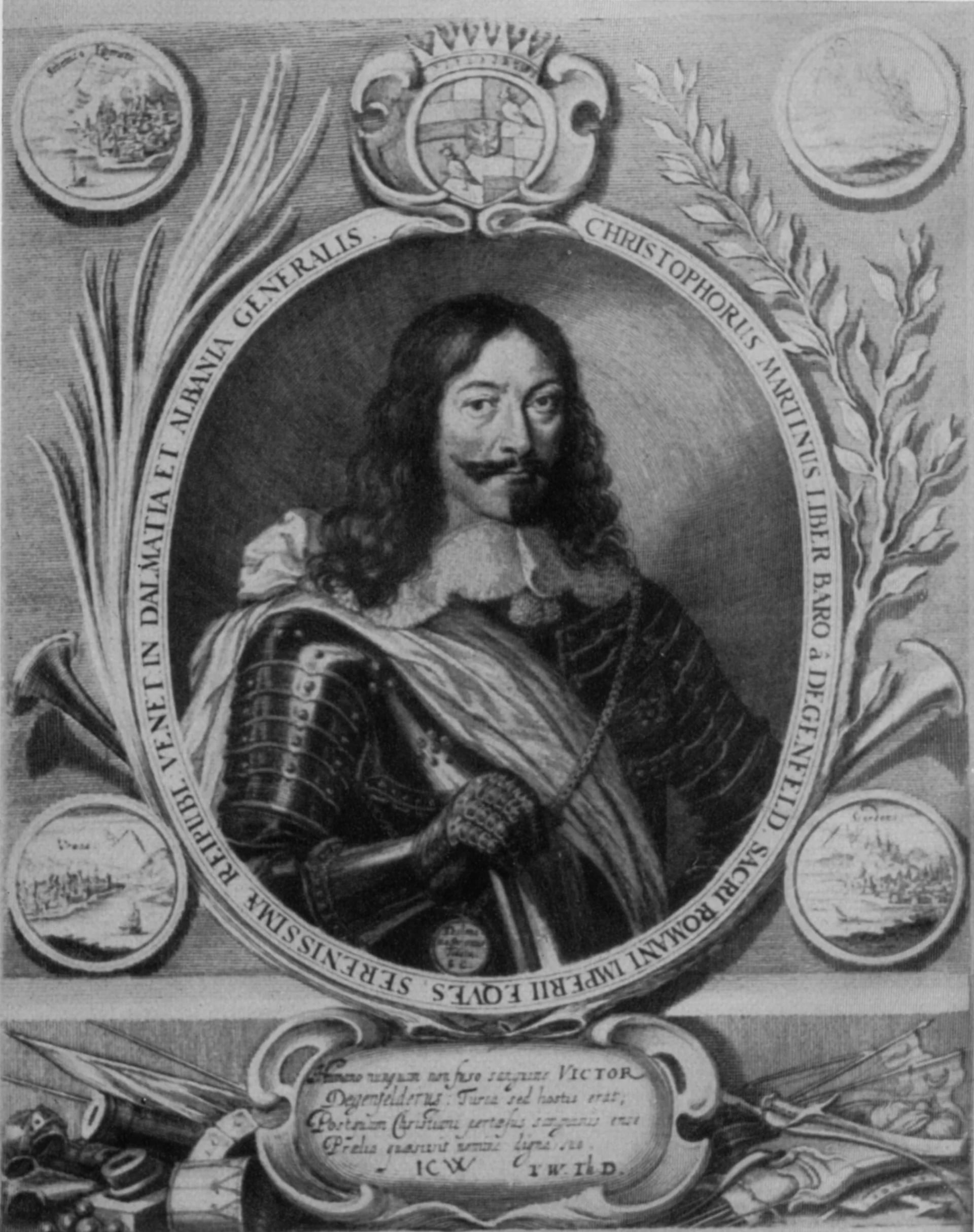 Porträt von Christoph Martin von Degenfeld (1599–1653) – Gedenkseite