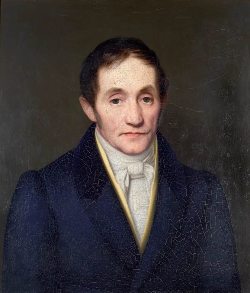 Porträt von Johann Adolph Koettgen (1777–1838) – Gedenkseite