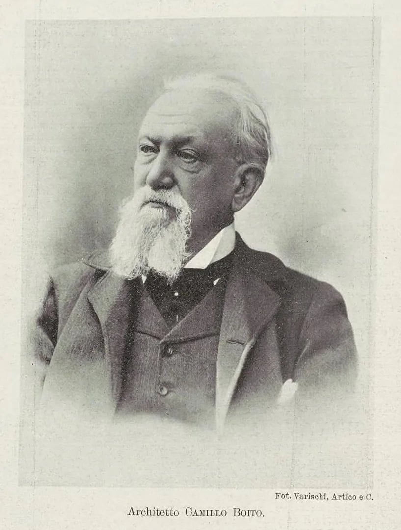 Portrait of Camillo Boito (1836–1914) – memorial page