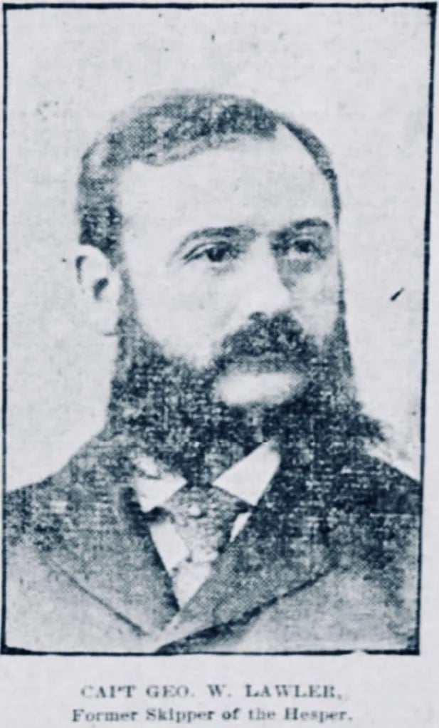Porträt von George W. Lawler (1851–1913) – Gedenkseite