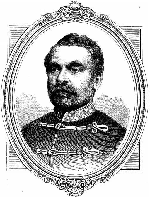 Porträt von János Horváth (1815–1875) – Gedenkseite