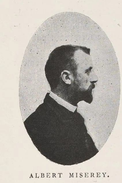 Portrait of Albert Ernest Miserey (1862–1938) – memorial page